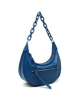 Fashion Acrylic Chain Shouler Bag Hobo