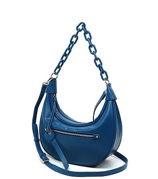 Fashion Acrylic Chain Shouler Bag Hobo