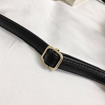"The Bucket " Draw String Shoulder Bag