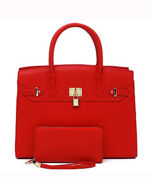 Fashion Padlock 2-in-1 Satchel