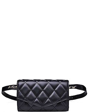 LUXURY RHYTHM QUILTED VEGAN BELT BAG JY-20251