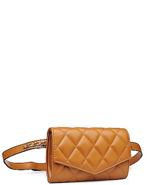LUXURY RHYTHM QUILTED VEGAN BELT BAG JY-20251