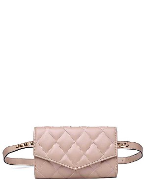 LUXURY RHYTHM QUILTED VEGAN BELT BAG JY-20251