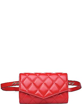LUXURY RHYTHM QUILTED VEGAN BELT BAG JY-20251