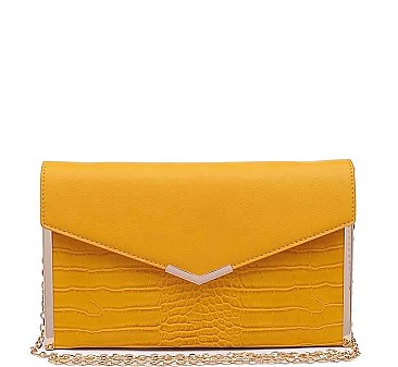 STYLISH HEATHER CLUTCH BAG