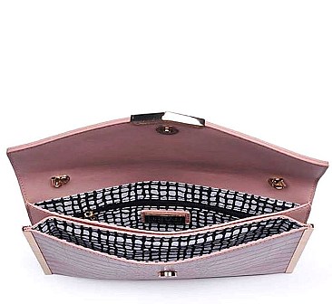 STYLISH HEATHER CLUTCH BAG