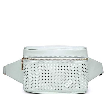 PERFORATED HAWTHORN BELT BAG