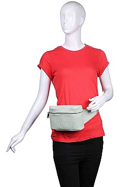 PERFORATED HAWTHORN BELT BAG