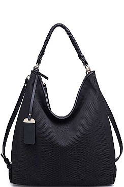 LUXURY FAUX LEATHER JESSICA HOBO BAG JY-20518ML