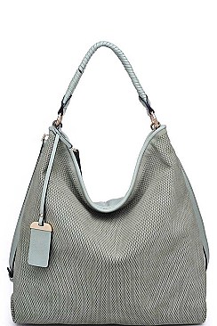 LUXURY FAUX LEATHER JESSICA HOBO BAG JY-20518ML