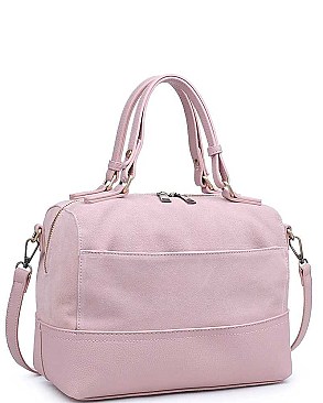 LUXURY MATILDA SUEDE SATCHEL BAG JY-20521ML