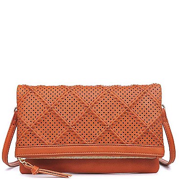CHIC LUXURY MICHELLE CLUTCH BAG WITH LONG STRAP JY-20656ML