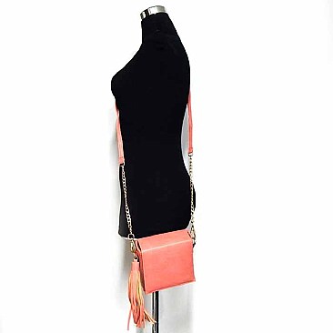 Accented Box Shape Cross body