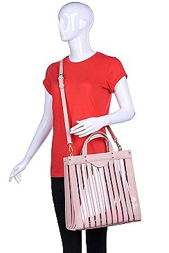 SEMI TRANSPARENT EMMA TOTE BAG