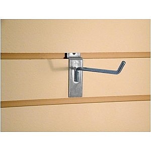 Peg Hooks for Slatwall - 4" or 6" Chrome MHOOK4