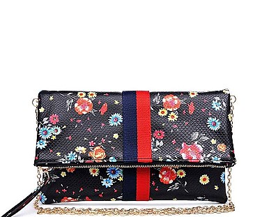 JULES PRINT CLUTCH BAG