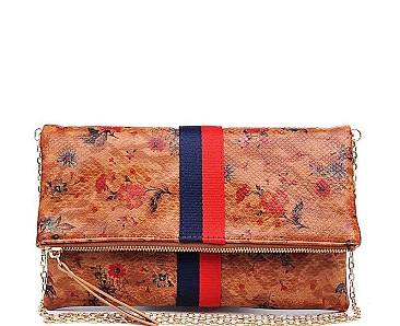 JULES PRINT CLUTCH BAG