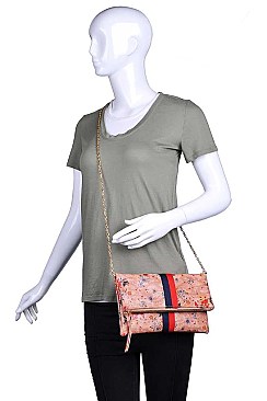 JULES PRINT CLUTCH BAG