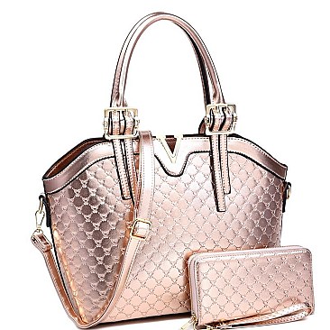 CLASSY V TOTE WALLET SET