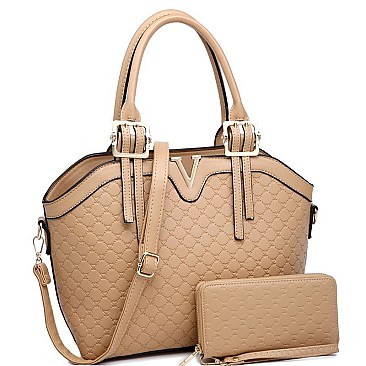 CLASSY V TOTE WALLET SET