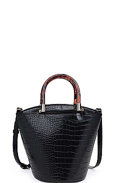 EDEN BUCKET TOTE CROSSBODY BAG