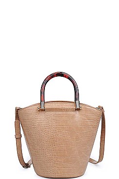 EDEN BUCKET TOTE CROSSBODY BAG