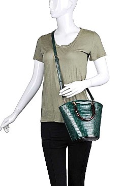 EDEN BUCKET TOTE CROSSBODY BAG