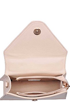 WILLOW PYTHON TWO TONE CROSSBODY BAG
