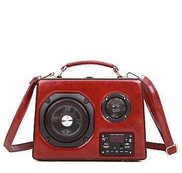Bluetooth Speaker Satchel / Shoulder Handbag
