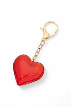 heart design keychain