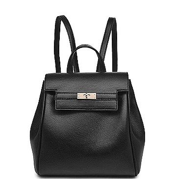 CHIC PLAIN BACKPACK
