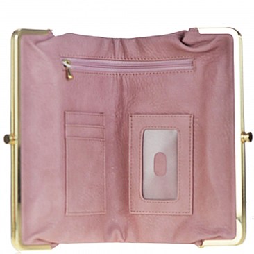 Urban Expressions Faux Leather Wallet Metal Hardware Complements Classic Style JP23792
