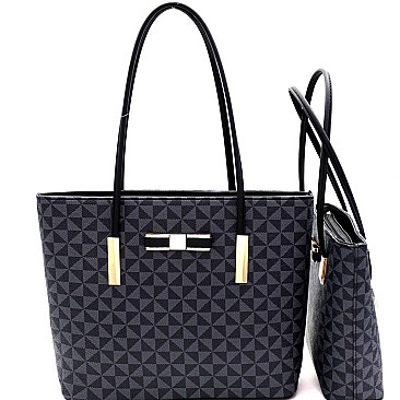 MONOGRAM TOTE VALUE SET