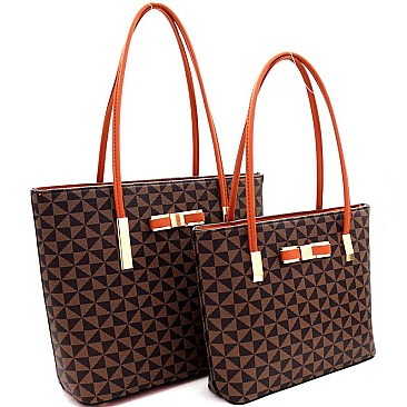 MONOGRAM TOTE VALUE SET