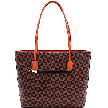 MONOGRAM TOTE VALUE SET