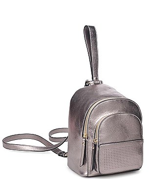 Fashionable Kelly Metallic Vegan Leather JP25959