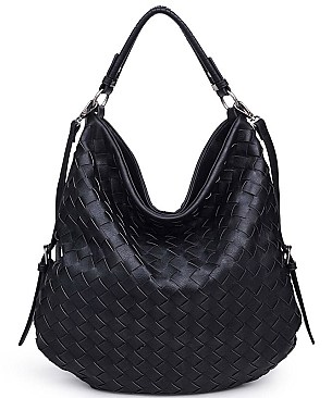 Urban Expression Fashionable Quincy Pebbled Vegan Leather JP26195