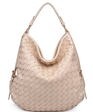 Urban Expression Fashionable Quincy Pebbled Vegan Leather JP26195