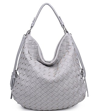 Urban Expression Fashionable Quincy Pebbled Vegan Leather JP26195