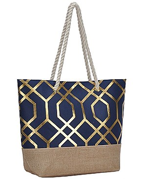 Ladies' Circle Vector Abstract Design Handle Satchel Handbags Shoulder Bag Tote Purse JPBGT-81783