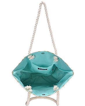 Ladies' Circle Vector Abstract Design Handle Satchel Handbags Shoulder Bag Tote Purse JPBGT-81783