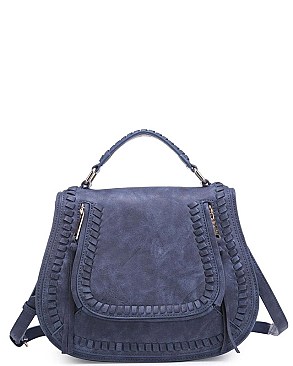 Fashionable Urban Expressions Chole Textured Messenger Bag JP26441