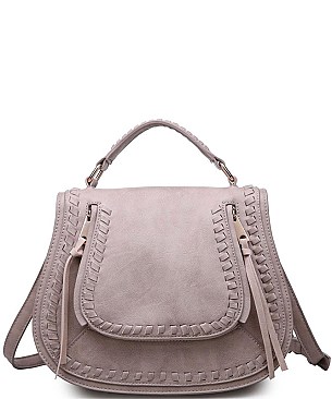 Fashionable Urban Expressions Chole Textured Messenger Bag JP26441