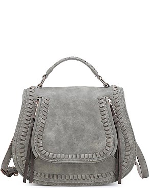 Fashionable Urban Expressions Chole Textured Messenger Bag JP26441