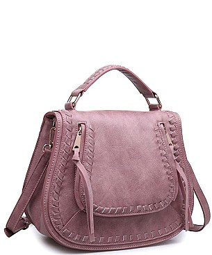 Fashionable Urban Expressions MINI Chole Textured Messenger Bag JP26446