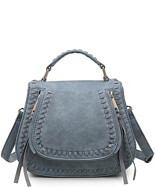 Fashionable Urban Expressions MINI Chole Textured Messenger Bag JP26446
