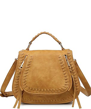 Fashionable Urban Expressions MINI Chole Textured Messenger Bag JP26446