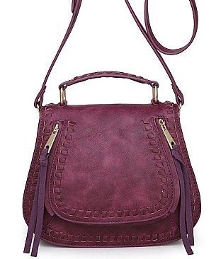 Fashionable Urban Expressions MINI Chole Textured Messenger Bag JP26446