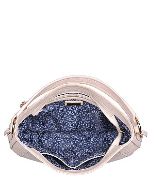 Fashionable Urban Expression Pebbled Vegan Leather JP26461