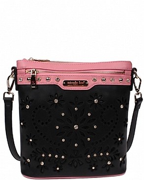 Astrid Floral Laser Cut Crossbody Bag JP26649
